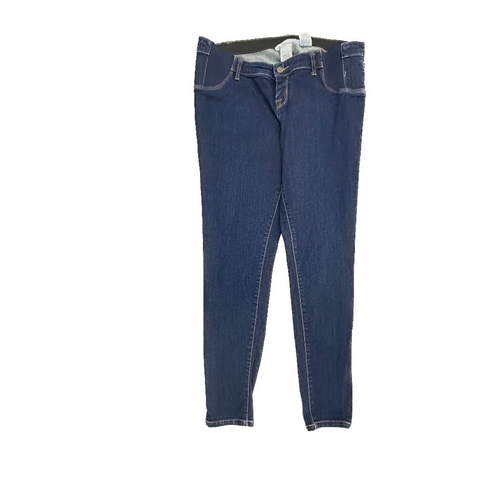 Liz Lange Maternity Jegging Women's size M Medium Dark Wash Blue Denim jeans